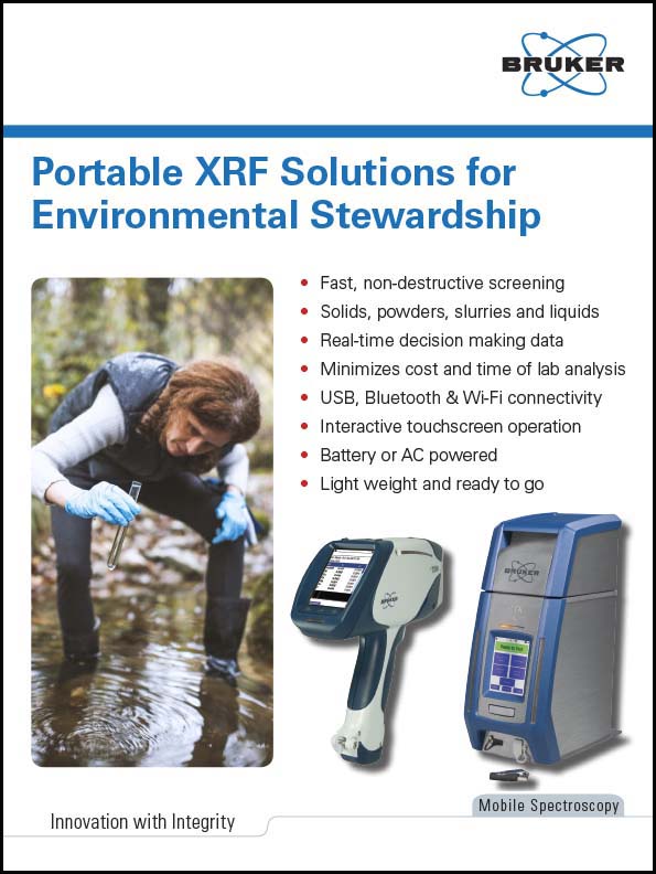 Handheld XRF Environmental Solutions brochure